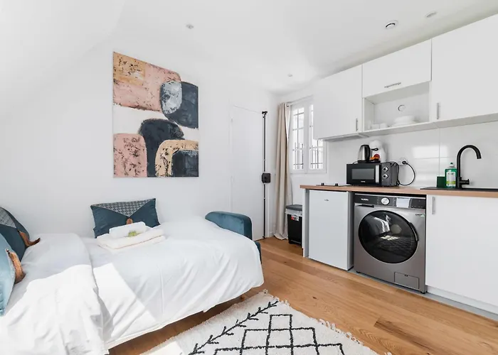 Studio Refait A Neuf Dernier Etage - Paris 19 - 2P - Flat-Guest - Flat-Guest